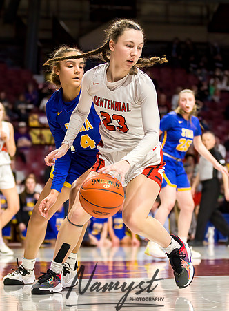 Centennial vs STMA Girls Basketball - State Tournament 116