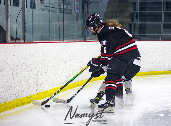 Centennial-Spring Lake Park vs Rogers Girls Varsity Hockey 086