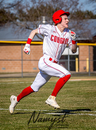 Centennial vs Rogers Varsity Baseball 090