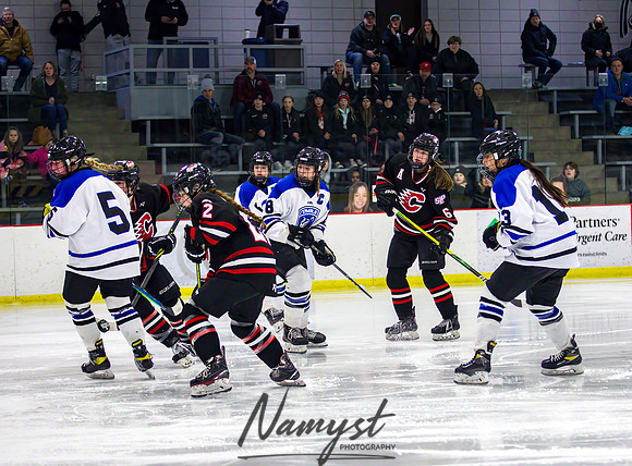 Centennial-Spring Lake Park vs Rogers Girls Varsity Hockey 092