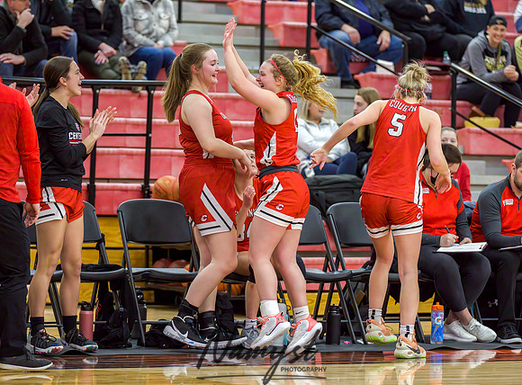 Centennial vs Andover Girls Varsity Basketball 143