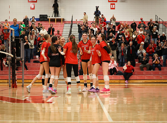 Centennial vs Anoka Girls Varsity Volleyball 241