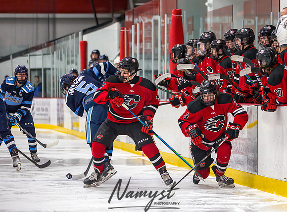 Centennial vs Blaine Varsity Hockey 075