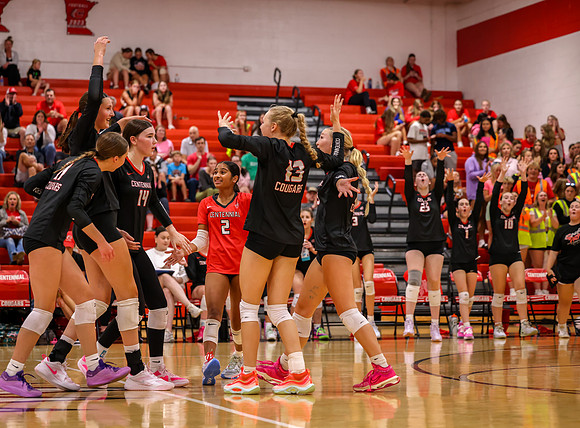 Centennial vs Duluth East Varsity Volleyball 77