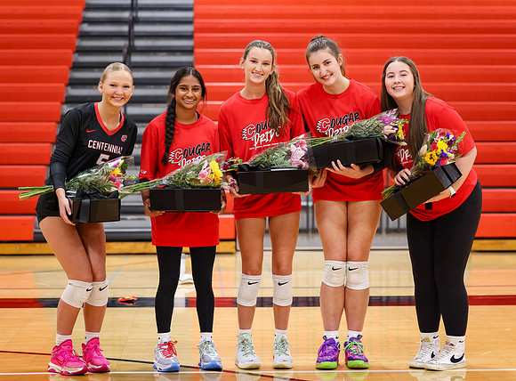 Centennial vs Hopkins Girls Varsity Volleyball 13