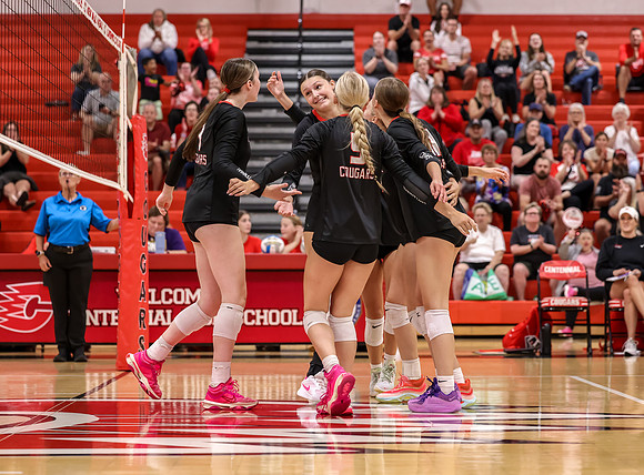 Centennial vs Coon Rapids Girls Varsity Volleyball 22