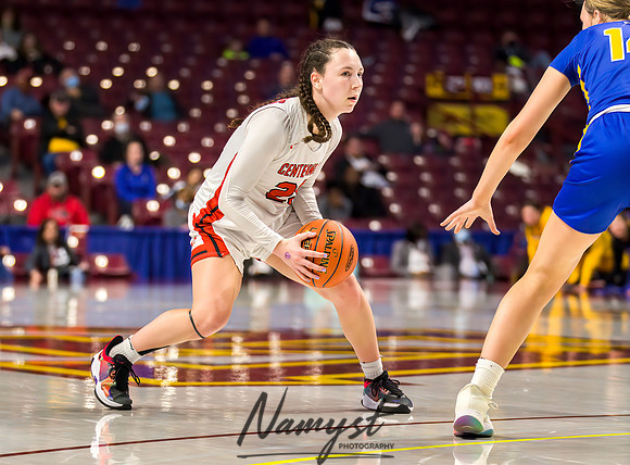 Centennial vs STMA Girls Basketball - State Tournament 190