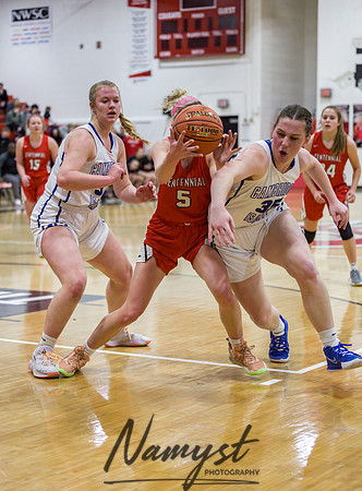 Centennial vs Cambridge-Isanti Girls Varsity Basketball 077