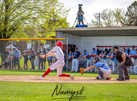Centennial vs Blaine Varsity Baseball 325