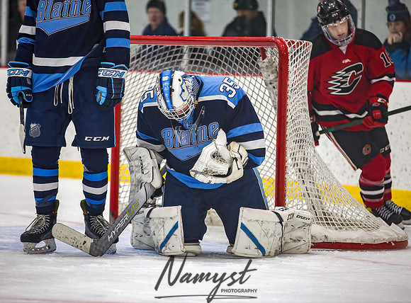Centennial vs Blaine Varsity Hockey 129