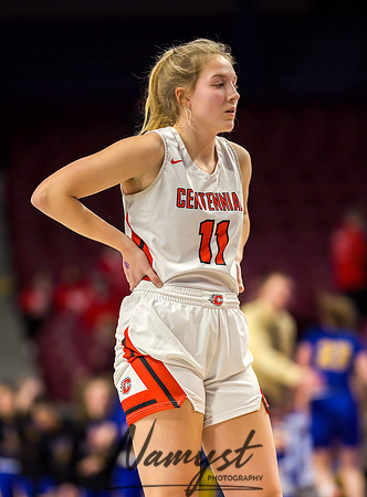 Centennial vs STMA Girls Basketball - State Tournament 250