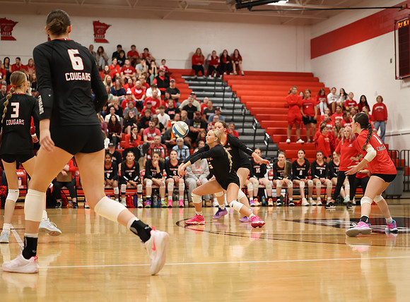 Centennial vs Blaine Girls Varsity Volleyball 23