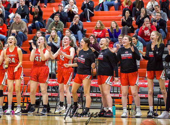 Centennial vs Coon Rapids Girls Varsity Basketball 184