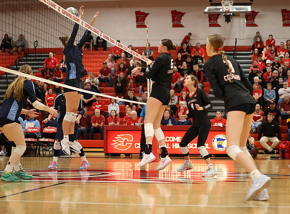 Centennial vs Blaine Girls Varsity Volleyball 69