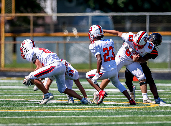 Centennial vs Coon Rapids JV Football 83