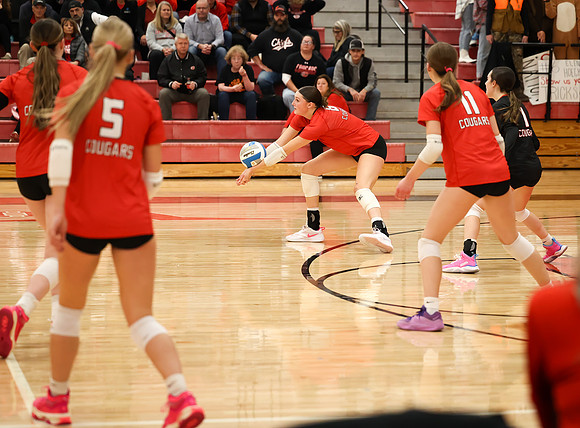 Centennial vs Anoka Girls Varsity Volleyball 265