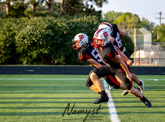 Centennial vs Blaine Varsity Football 16
