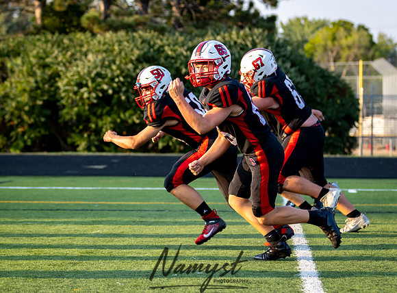 Centennial vs Blaine Varsity Football 17