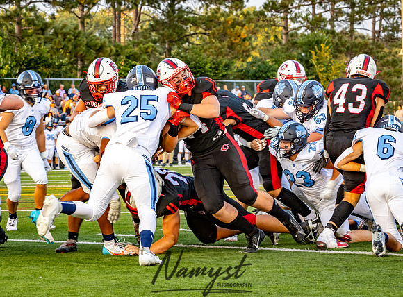 Centennial vs Blaine Varsity Football 97