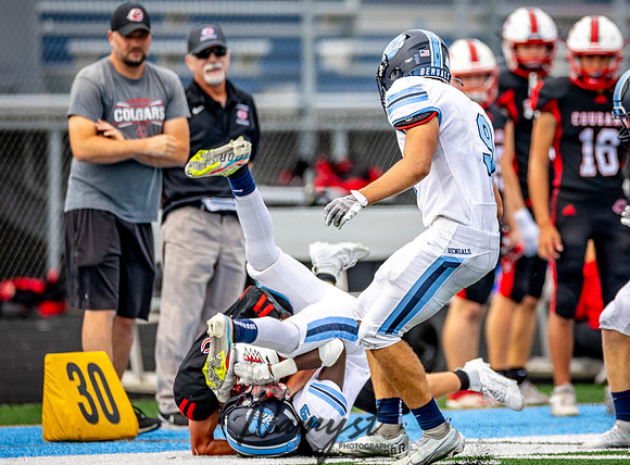 Centennial vs Blaine JV Football 143