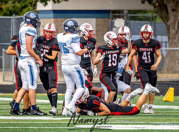 Centennial vs Blaine JV Football 155