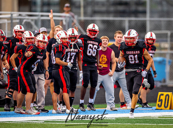 Centennial vs Blaine JV Football 161