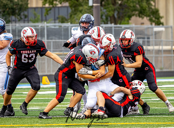 Centennial vs Blaine JV Football 214