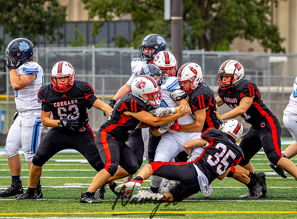 Centennial vs Blaine JV Football 213