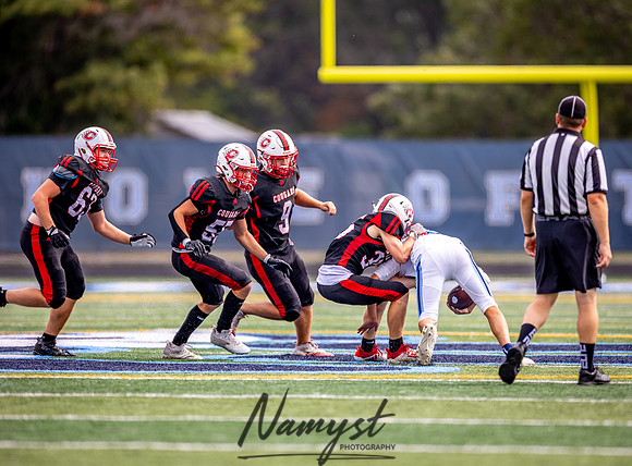 Centennial vs Blaine JV Football 274