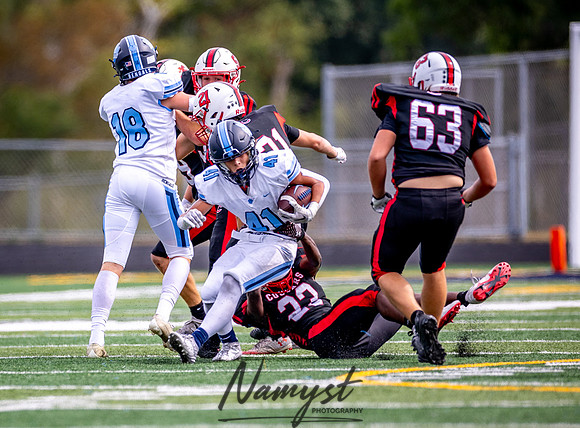 Centennial vs Blaine JV Football 278
