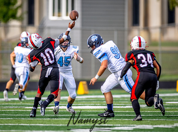 Centennial vs Blaine JV Football 65