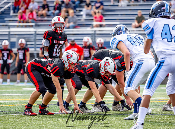 Centennial vs Blaine JV Football 83