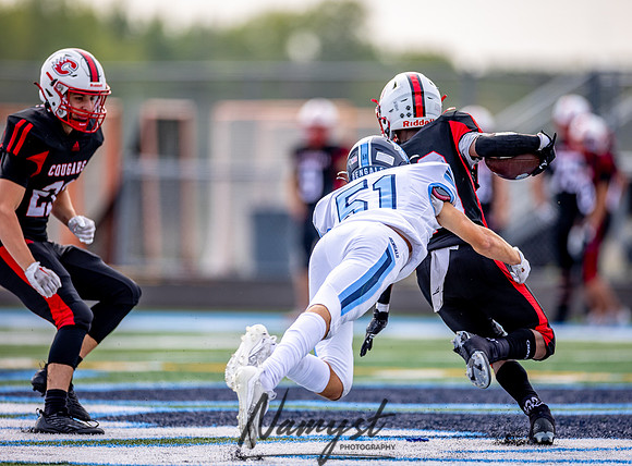 Centennial vs Blaine JV Football 86
