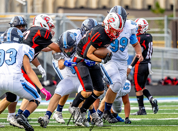 Centennial vs Blaine JV Football 98