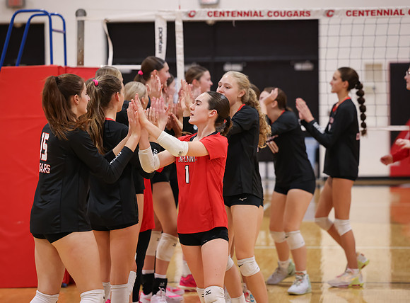 Centennial vs Hopkins Girls Varsity Volleyball 184