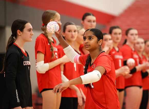 Centennial vs Anoka Girls Varsity Volleyball 39