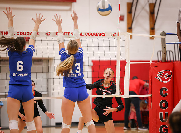 Centennial vs Hopkins Girls Varsity Volleyball 161