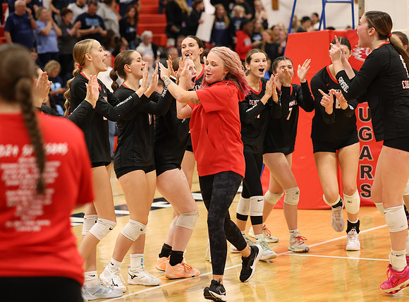 Centennial vs Blaine Girls Varsity Volleyball 352