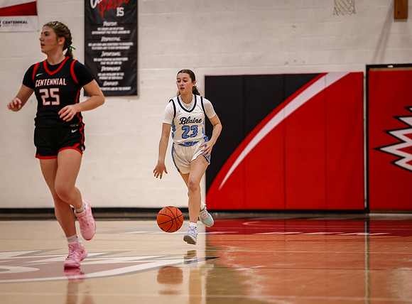 Centennial vs Blaine Girls Varsity Basketball 238