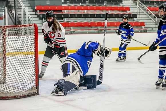 Centennial vs Roger JV Hockey 73