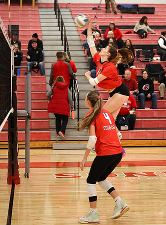 Centennial vs Anoka Girls Varsity Volleyball 14