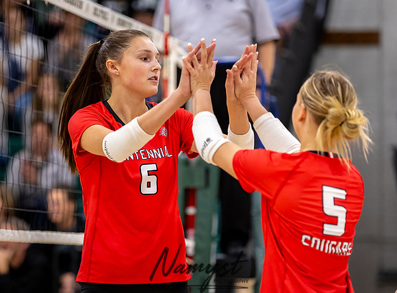 Centennial vs Mounds View Varsity Volleyball 10
