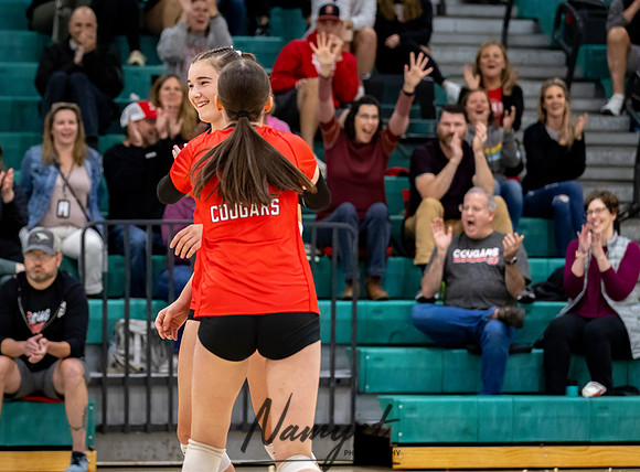 Centennial vs Mounds View Varsity Volleyball 100