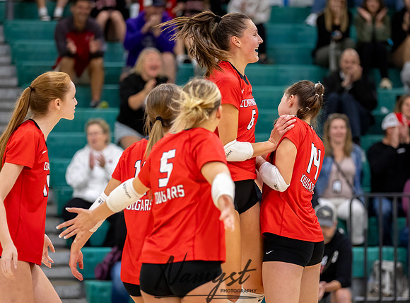 Centennial vs Mounds View Varsity Volleyball 101