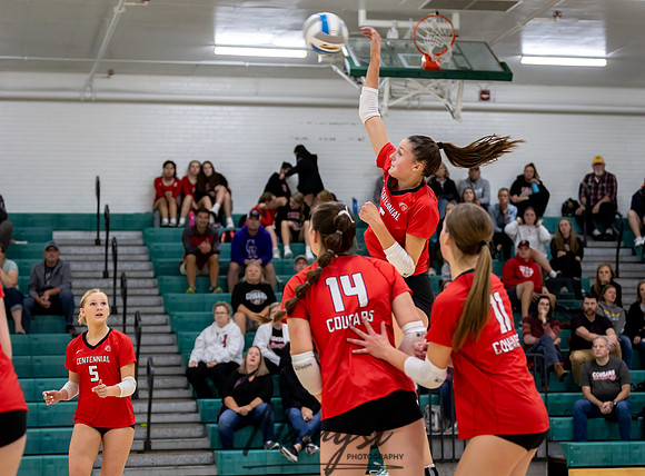 Centennial vs Mounds View Varsity Volleyball 121
