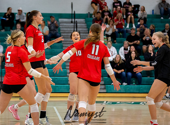 Centennial vs Mounds View Varsity Volleyball 12