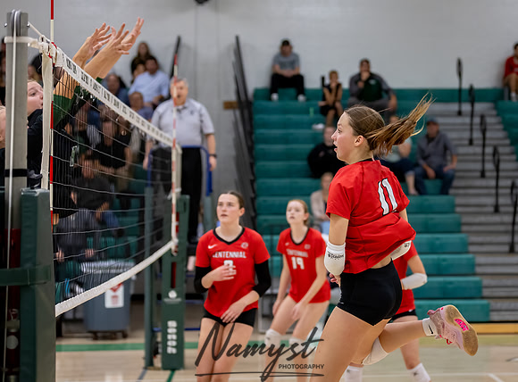 Centennial vs Mounds View Varsity Volleyball 129