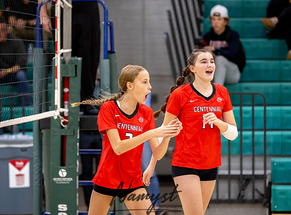 Centennial vs Mounds View Varsity Volleyball 139