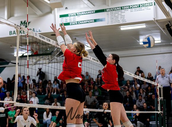 Centennial vs Mounds View Varsity Volleyball 18