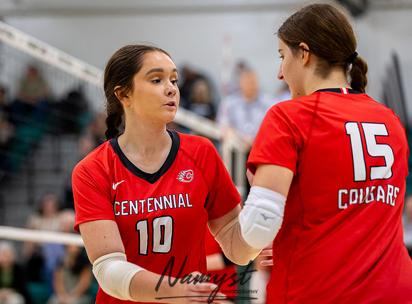 Centennial vs Mounds View Varsity Volleyball 21